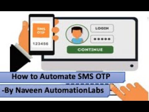 How to automate OTP number in Selenium and API || Using Twilio SMS APIs