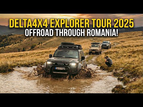 Offroad through Romania! delta4x4 Explorer Tour 2025!