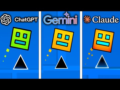 ChatGPT vs Gemini 3 vs Claude Make Geometry Dash From Scratch