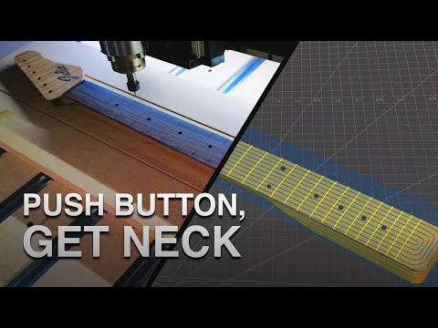 How to CNC a Guitar Neck (Full Tutorial)