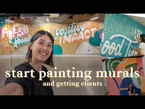 How to Get Your First Mural Client  ✶ and what I charged the first time