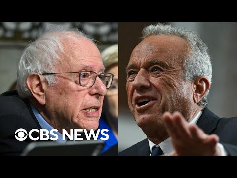 Bernie Sanders on common ground with RFK Jr. at Senate hearing