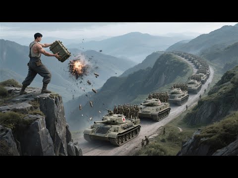 Japanese send in tanks to attack student soldiers, but they’re blown up by a young soldier!