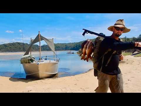 EXPLORE AND HARVEST..  South Coast Boat Camping Adventure..