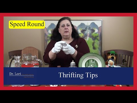 How to Find Thrift Shop Bargains - Glass, Bakelite, Costume Jewelry, Dolls & Souvenirs by Dr. Lori