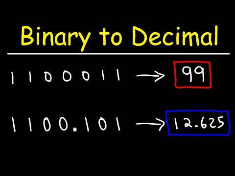 How To Convert Binary To Decimal - Computer Science