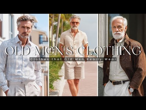 20 Outfit Combinations Older Men Actually Wear | Older Men’s fashion