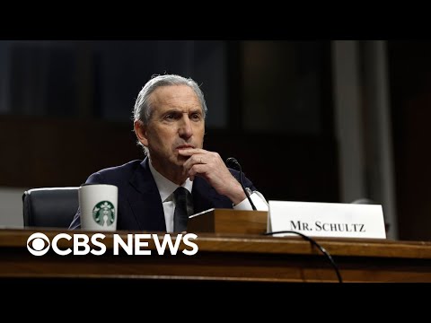 Ex-Starbucks CEO Howard Schultz defends coffee chain against allegations of union busting