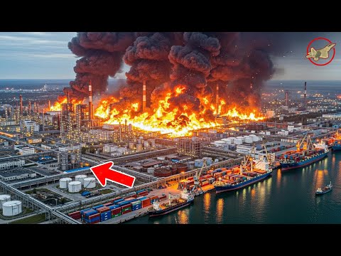 Ukraine Launches a $5B Firestorm — Russian Largest Industrial Hub in Explodes
