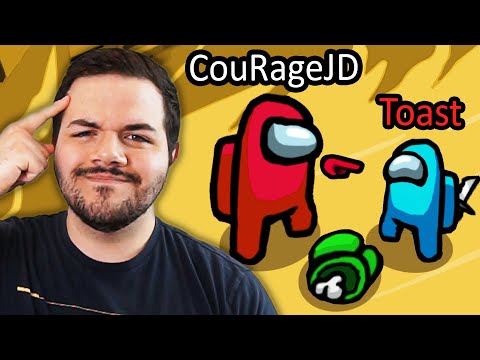 I outsmarted Disguised Toast on Among Us...