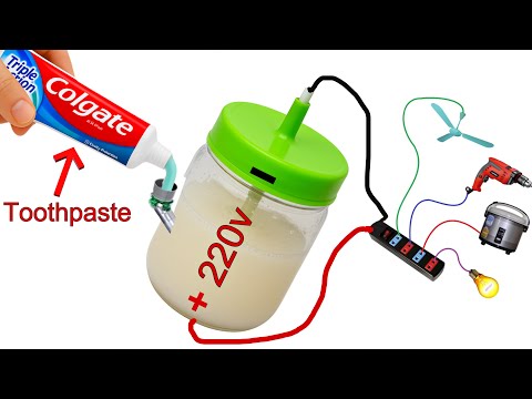 The Hidden Energy Inside Toothpaste: Free Electricity Forever