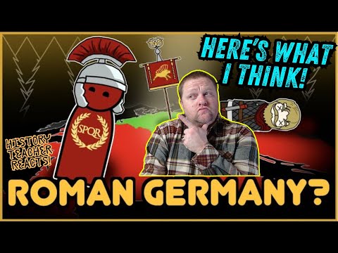 What if Rome Conquered Germany? | Alternate History Hub | History Teacher Reacts