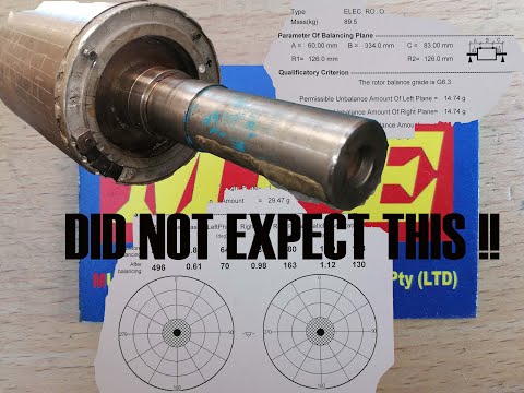 Electric Motor Rotor Dynamic Balancing in 15 Minutes