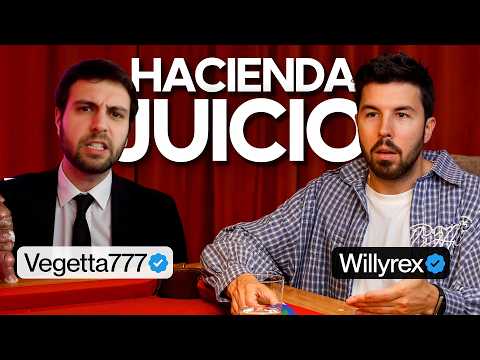 Willyrex y Vegetta llevan a Hacienda a la Audiencia Nacional⚖️