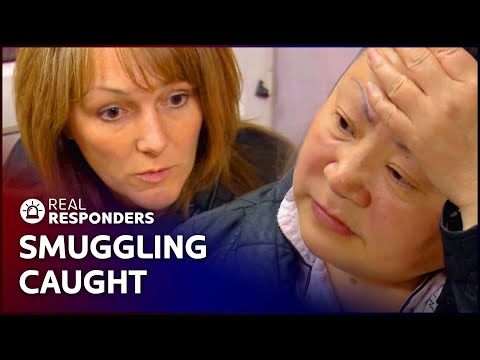 Customs Officers Confront Passenger Over $25,000 Human Smuggling Operation | Real Responders