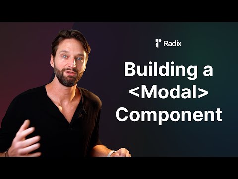 Reusable Modals with Radix UI