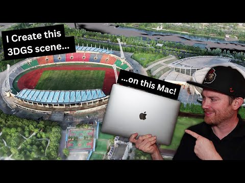 3D Gaussian Splatting on your Mac! (3DGS Mac Tutorial)
