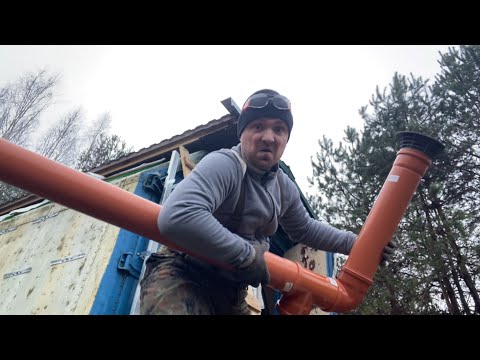 Вентиляция из канализационных труб 