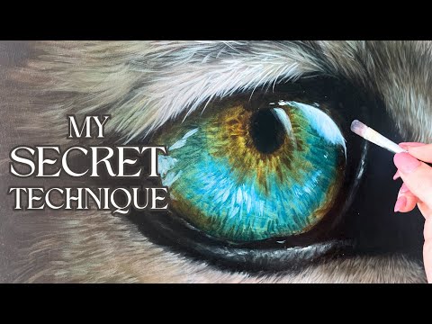 How To Make Eyes GLOW With This Simple Painting Trick