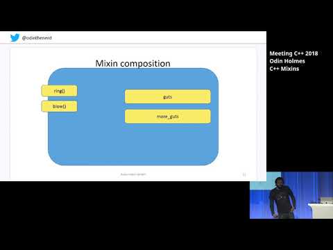 C++ Mixins - Odin Holmes - Meeting C++ 2018