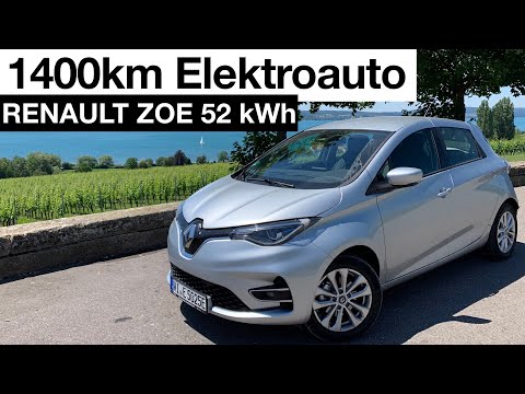 Elektroauto und Langstrecke: 1400 km mit dem neuen Renault Zoé!