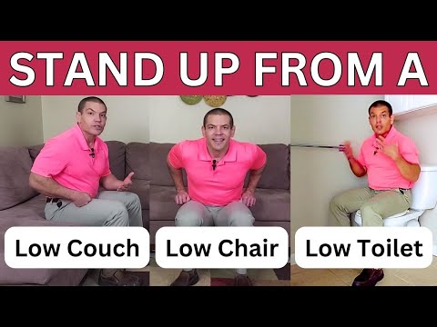 Trouble Standing Up From A Low Chair, Couch, or Toilet? Use These Tips