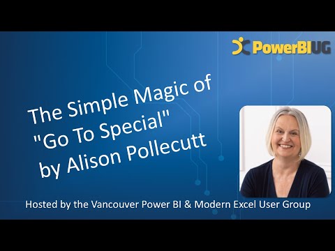 The Simple Magic of "Go To Special" | Alison Pollecutt