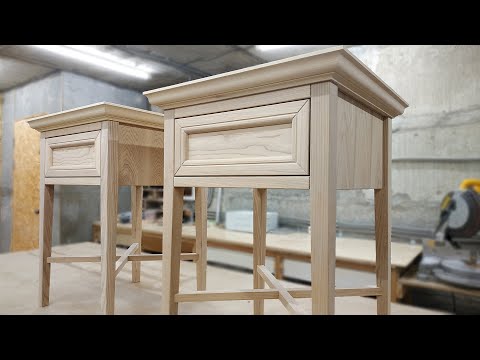 ПРИКРОВАТНЫЕ ТУМБОЧКИ из ясеня