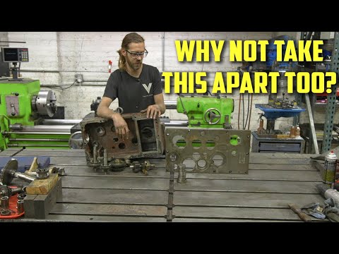 Apron Disassembly | Lion Lathe Restoration