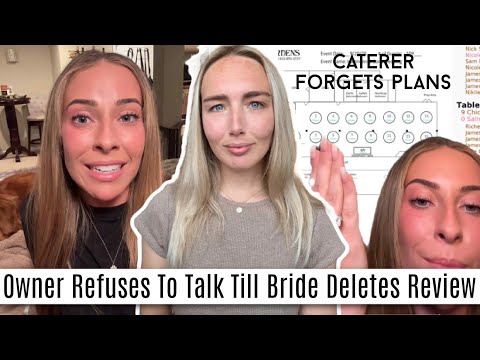 TikTok Wedding Caterer “Ruined Brides Wedding” With Messed Up Cake 