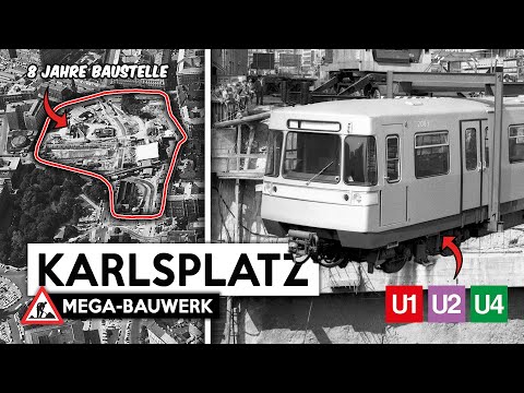 How was Vienna's largest subway station built? | Construction history of the Vienna subway, part ...