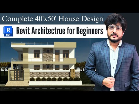 Complete House Design in Revit (Full Project)