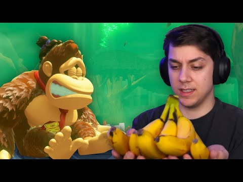 If DK takes damage, I eat a banana…