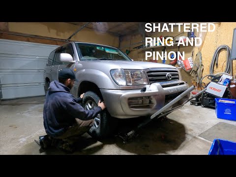 100 Series Land Cruiser differential rebuild