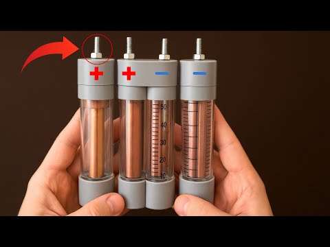 Shocking: Make a 12V Battery from PVC & Salt – Billions Don’t Know This!