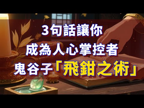 「駕馭人心」的秘密《鬼谷子》「飛鉗」禁術：3招破解人性，讓你成為人心掌控者！#國學 #人生哲學 #傳統文化 #人生智慧 #為人處世 #人际关系 #鬼谷子