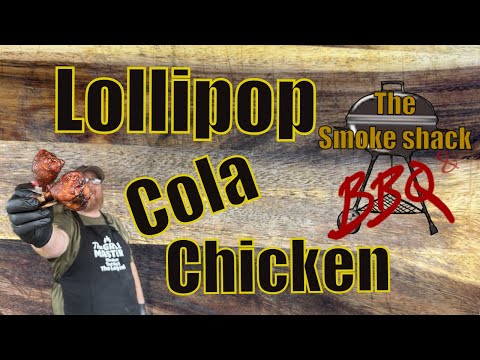 Lollipop Cola Chicken in a sticky glaze