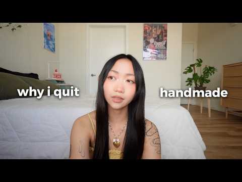 why i stopped selling handmade art