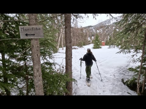 Pregnancy Adventure at Manitoba Hut, Alaska