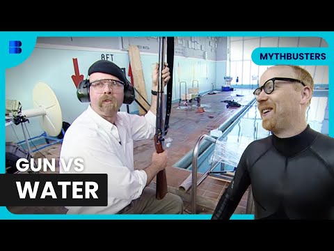Can Water Stop Bullets? - Mythbusters - Science Documentary