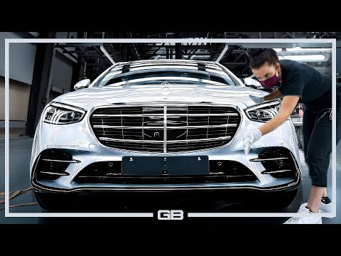 Mercedes MANUFACTURING Process 🚘 Car Factory Assembly Line