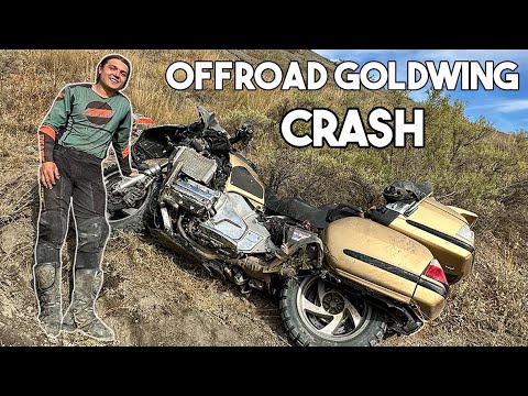 Will this Totaled Honda Goldwing make it Out?