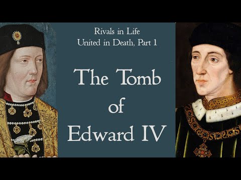 The Tomb and Burial Vault of King Edward IV in St George's Chapel Windsor