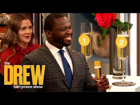 Drew Puts 50 Cent to the Test to See if He Can Spot Expensive vs. Cheap Champagne