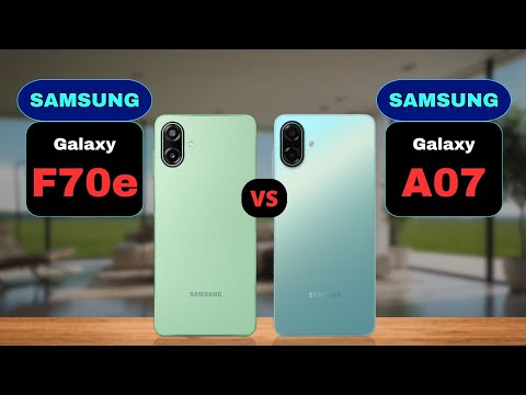 Samsung Galaxy F70e 5G vs Samsung Galaxy A07 5G Comparison