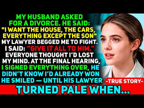 My Husband Took Everything in the Divorce — He Had No Idea What He Was Really Taking and...
