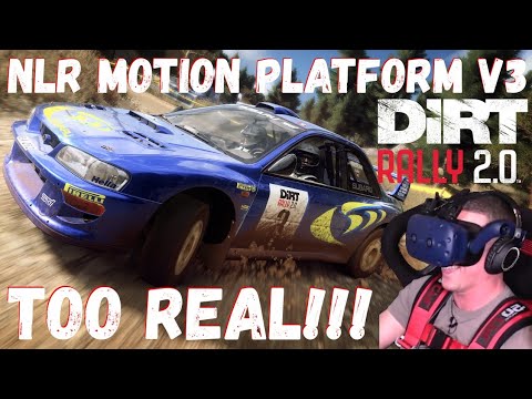 FIRST DRIVE, VR REACTION! - Next Level Racing Motion Platform V3 - Dirt Rally 2.0
