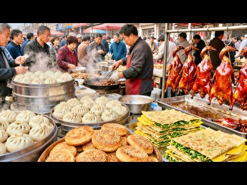 Xuzhou morning market in Jiangsu, China, has a unique atmosphere of life