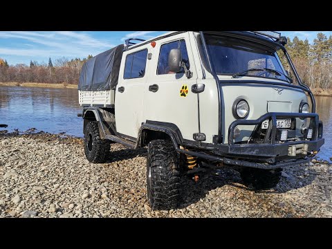 УАЗ 452 фермер. Газ 73 Вездеходы охотники