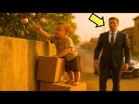 SEÑOR AGÁRRAME LA NARANJA, TENGO HAMBRE… PERO EL MILLONARIO LO VIO Y CAMBIÓ SU VIDA